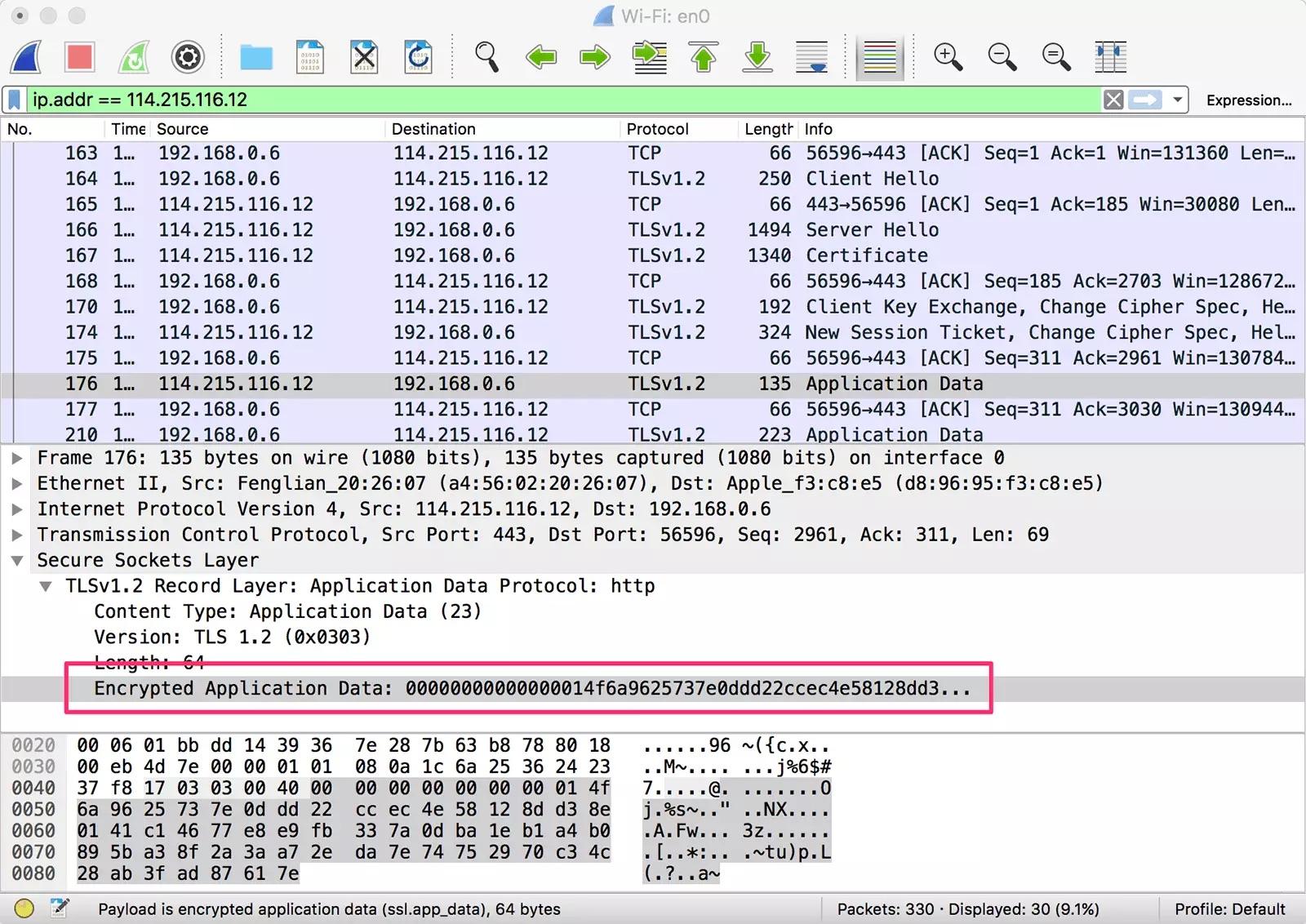Wireshark without decryption